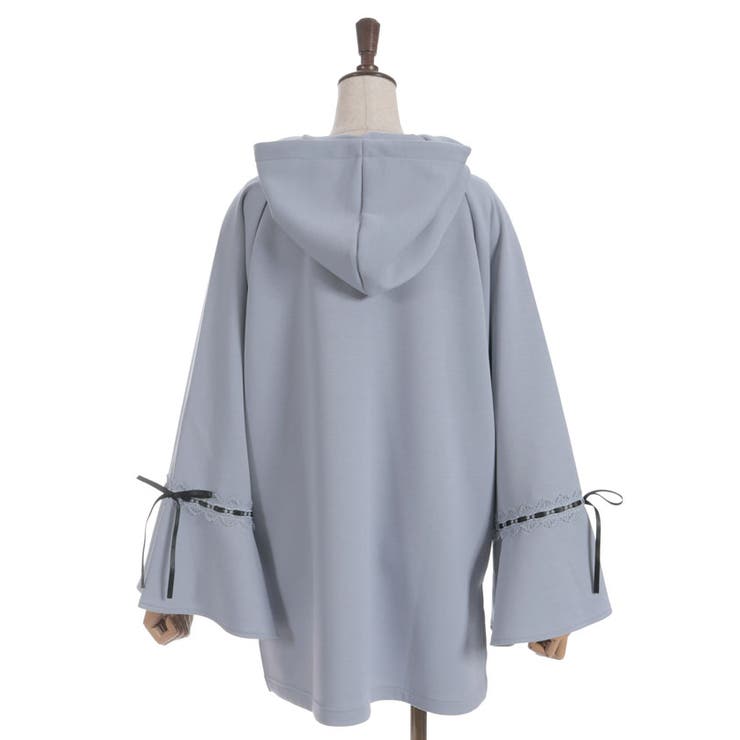 花粉ガードポンチョ風プルオーバー | axes femme | 詳細画像24 