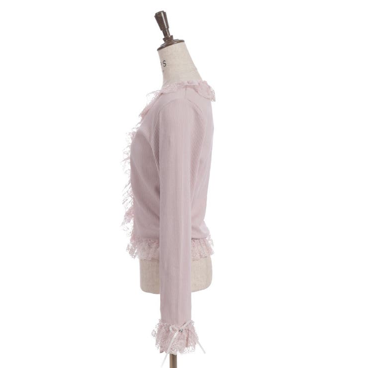 ローズボタンフリルトップス | axes femme | 詳細画像13 