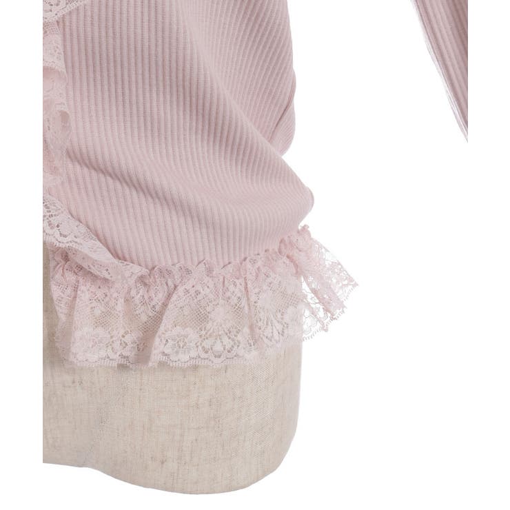 ローズボタンフリルトップス | axes femme | 詳細画像15 