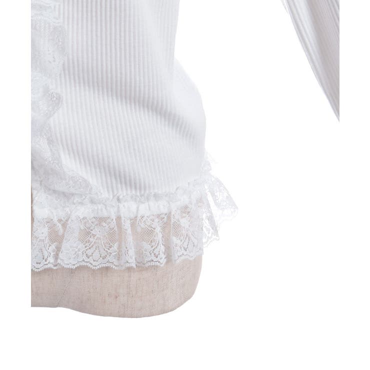 ローズボタンフリルトップス | axes femme | 詳細画像22 