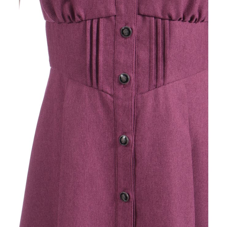 カットアウトデザインミニワンピース | axes femme | 詳細画像10 