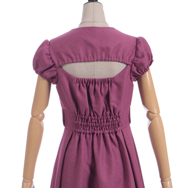 カットアウトデザインミニワンピース | axes femme | 詳細画像11 