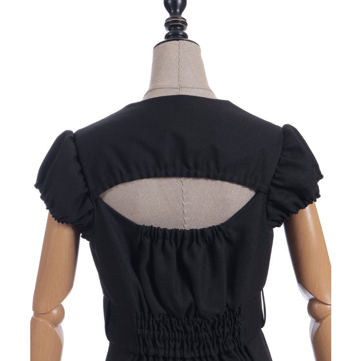 カットアウトデザインミニワンピース | axes femme | 詳細画像19 