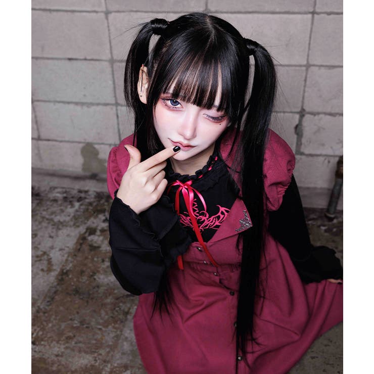 カットアウトデザインミニワンピース | axes femme | 詳細画像4 