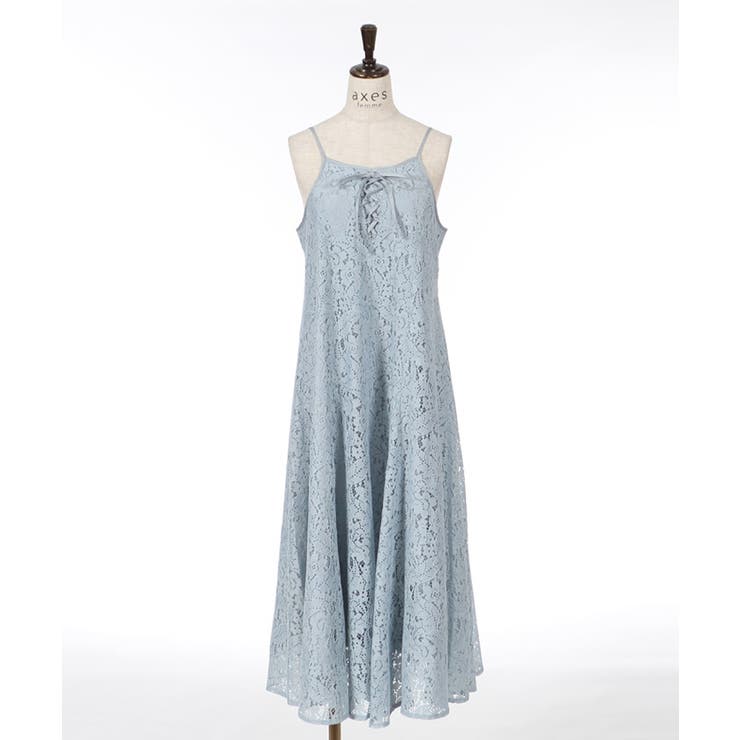 レースキャミワンピース[品番：IGAW0000474]｜axes femme
