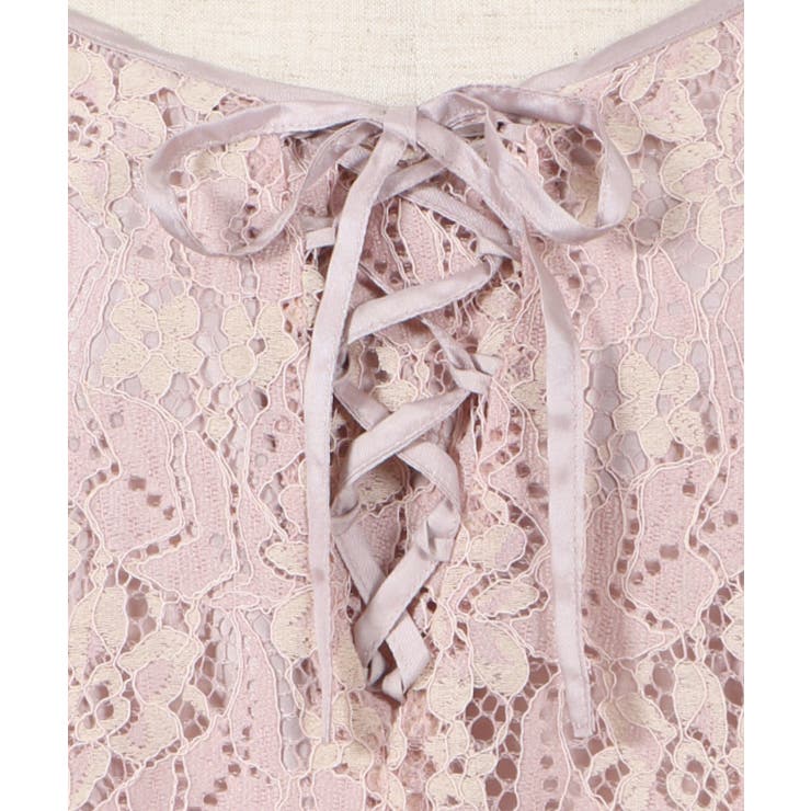 レースキャミワンピース[品番：IGAW0000474]｜axes femme