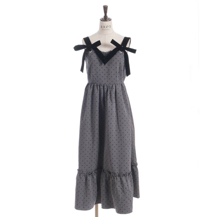 ハートフロッキージャンスカ | axes femme | 詳細画像14 