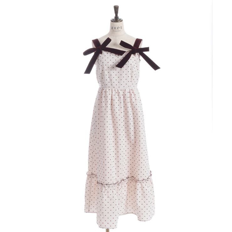 ハートフロッキージャンスカ | axes femme | 詳細画像20 