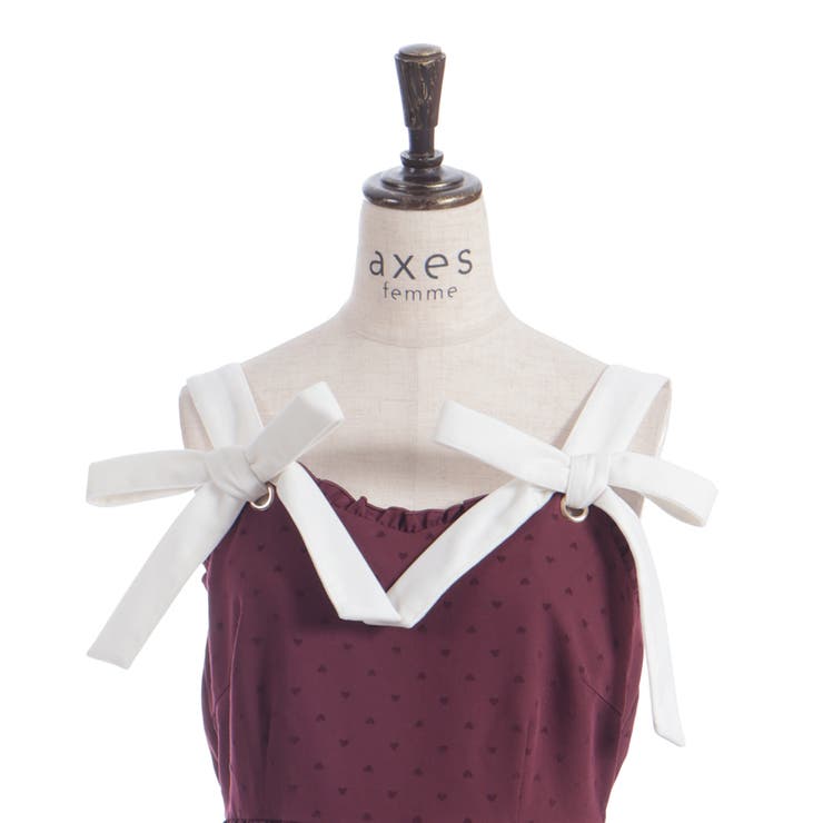 ハートフロッキージャンスカ | axes femme | 詳細画像29 