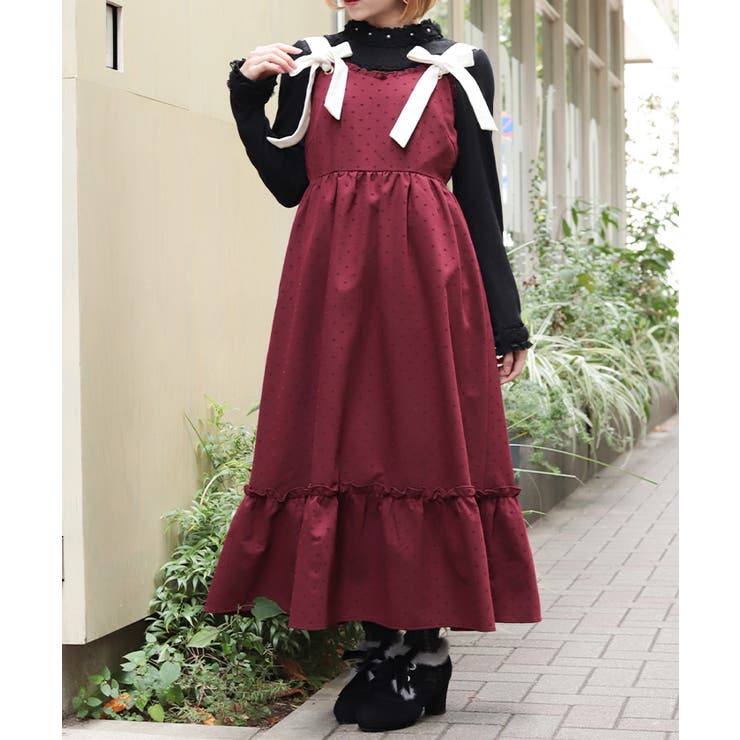 ハートフロッキージャンスカ | axes femme | 詳細画像4 