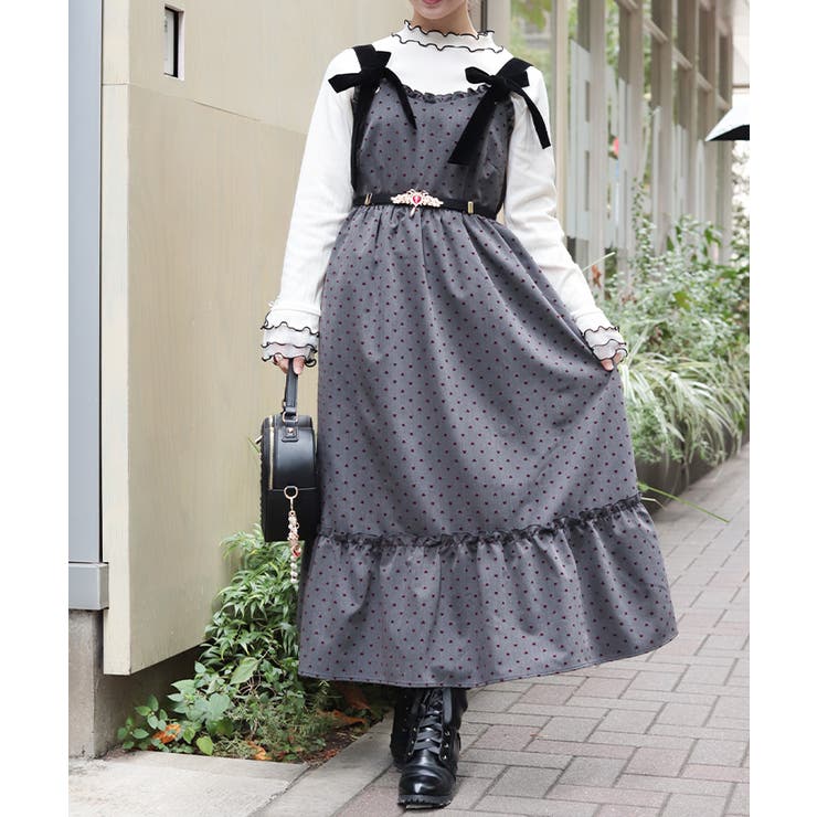 ハートフロッキージャンスカ | axes femme | 詳細画像6 