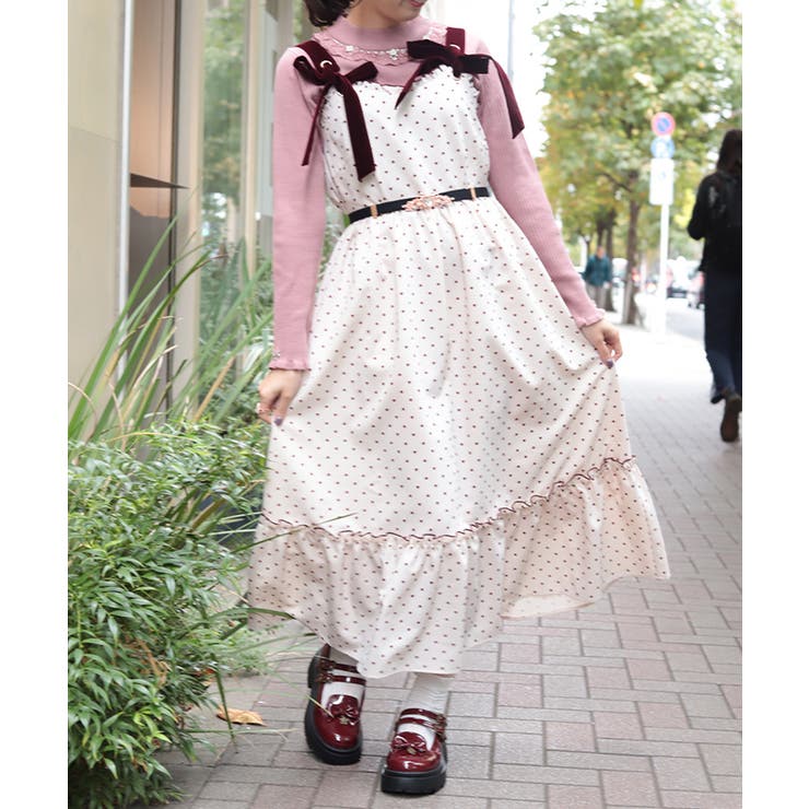 ハートフロッキージャンスカ | axes femme | 詳細画像7 