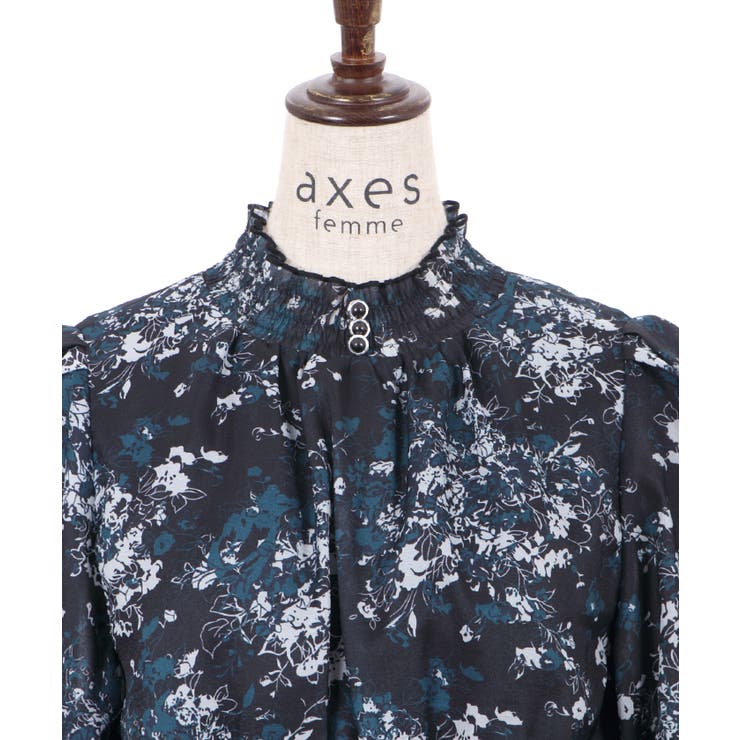 オーガンジーフラワーOP[品番：IGAW0003252]｜axes femme