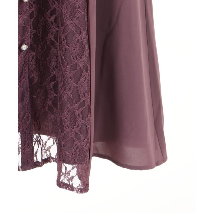 バイカラーレトロワンピース | axes femme | 詳細画像25 