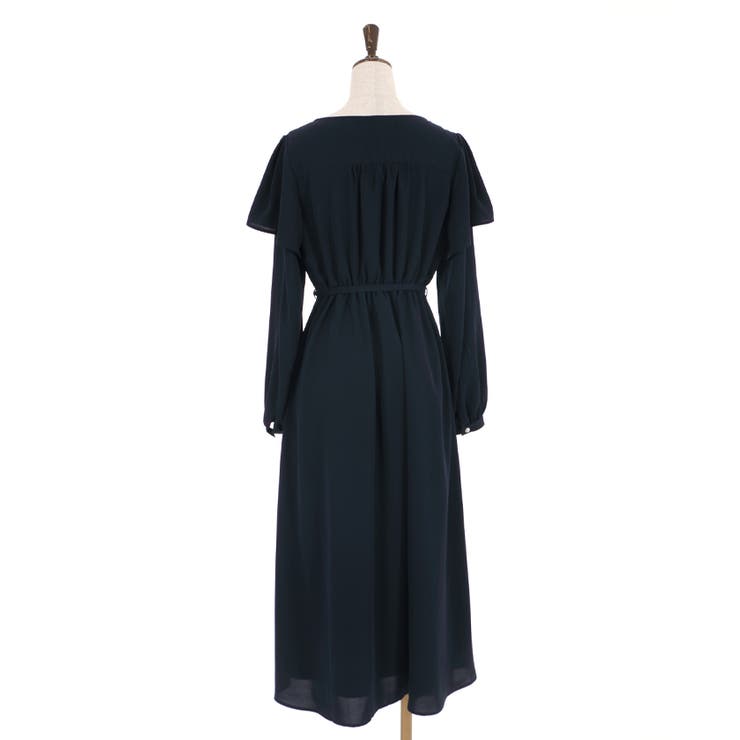 バイカラーレトロワンピース | axes femme | 詳細画像3 