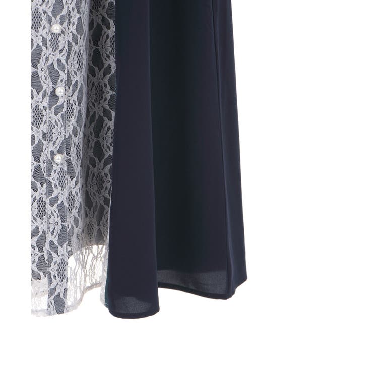 バイカラーレトロワンピース | axes femme | 詳細画像5 