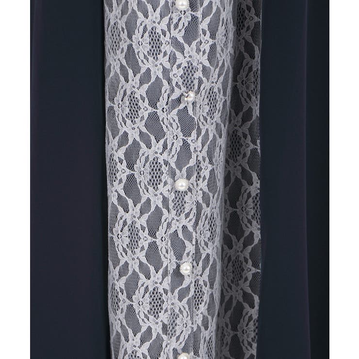 バイカラーレトロワンピース | axes femme | 詳細画像9 