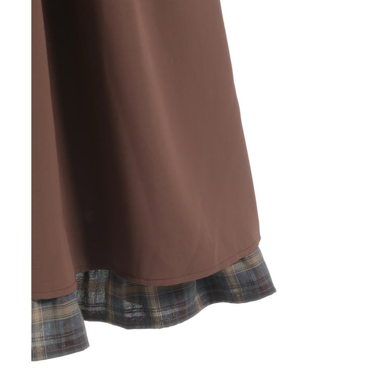 襟デザイン連釦バイカラーワンピース | axes femme | 詳細画像24 