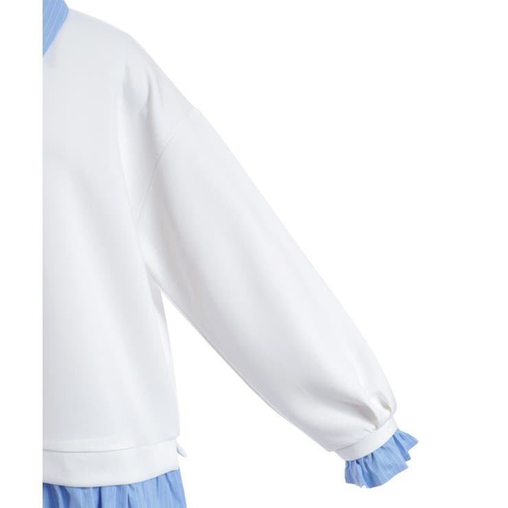 ハーフジップレイヤード風プルオーバー | axes femme | 詳細画像21 