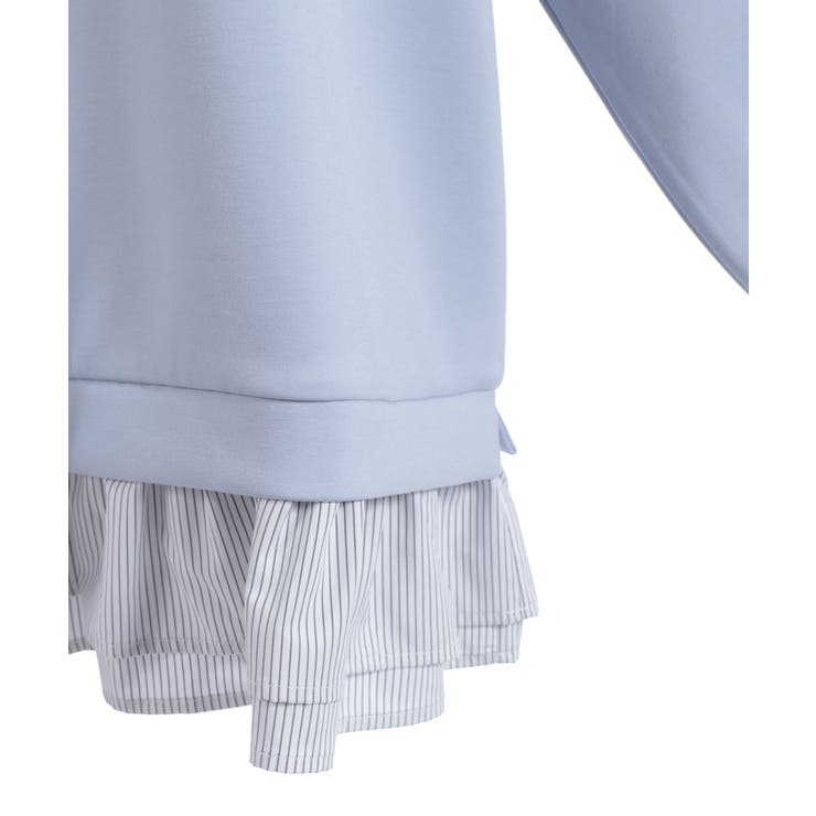 ハーフジップレイヤード風プルオーバー | axes femme | 詳細画像26 