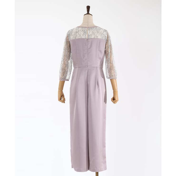 レース切替ロンパース | axes femme | 詳細画像13 