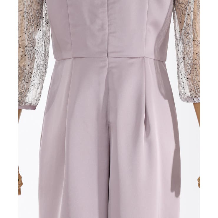 レース切替ロンパース | axes femme | 詳細画像17 