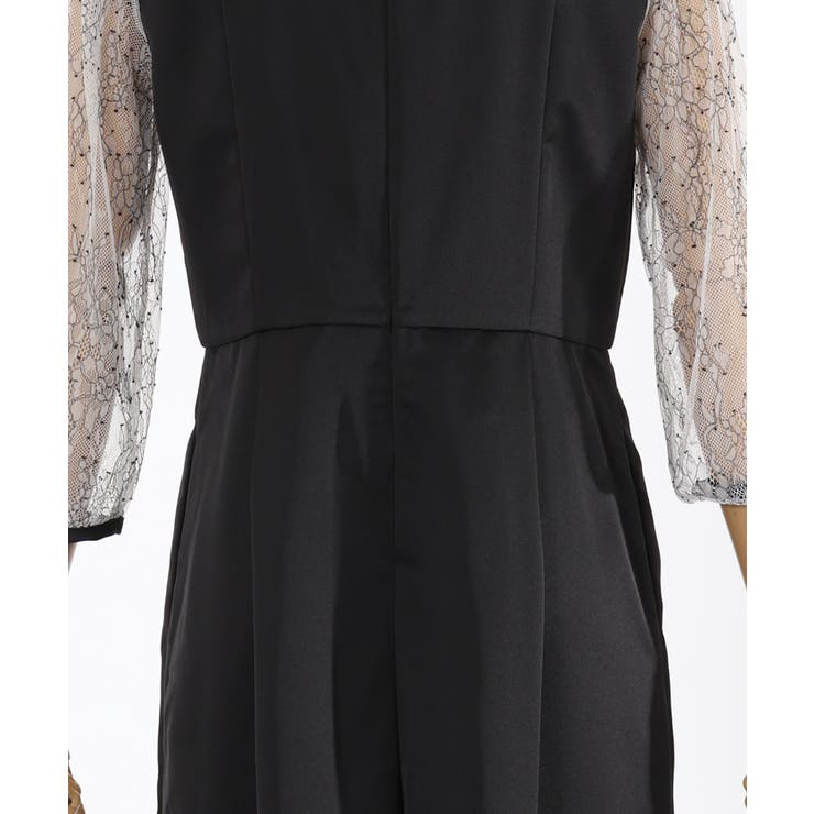 レース切替ロンパース | axes femme | 詳細画像8 