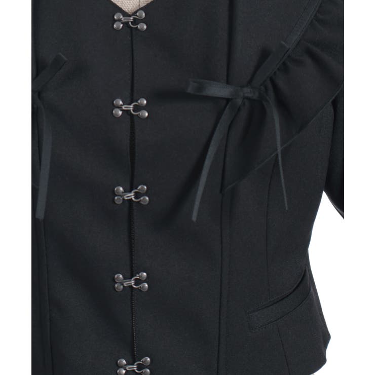 フリルカラーショートジャケット | axes femme | 詳細画像15 