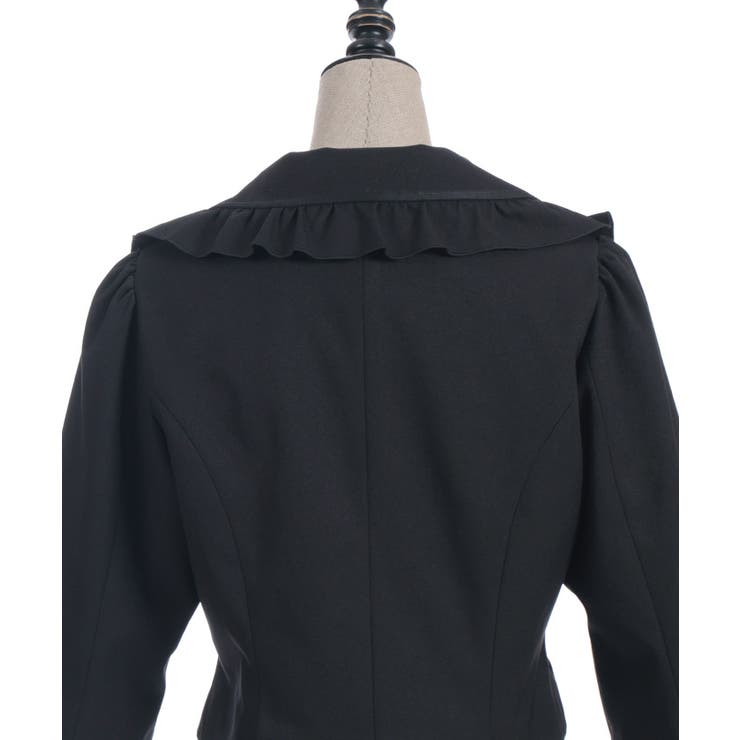 フリルカラーショートジャケット | axes femme | 詳細画像17 