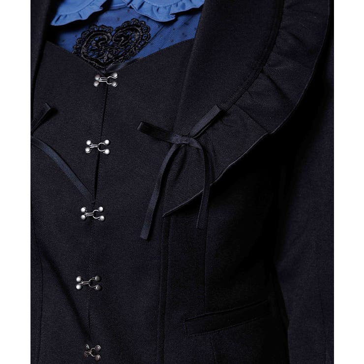 フリルカラーショートジャケット | axes femme | 詳細画像5 