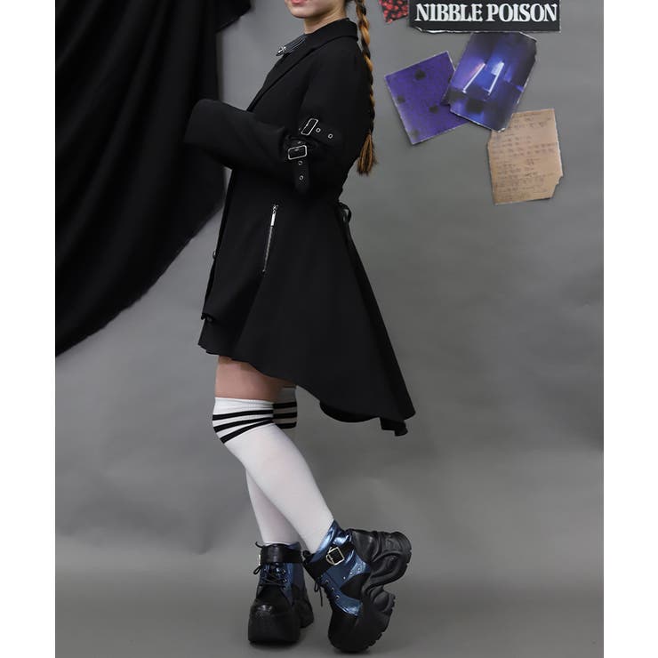 フィッシュテールロングジャケット | axes femme | 詳細画像15 