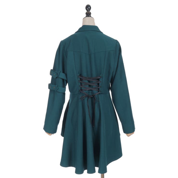 フィッシュテールロングジャケット | axes femme | 詳細画像19 