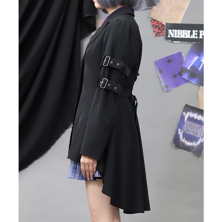 フィッシュテールロングジャケット | axes femme | 詳細画像2 