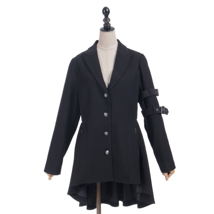 フィッシュテールロングジャケット | axes femme | 詳細画像24 