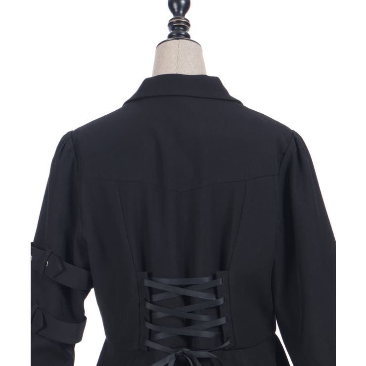 フィッシュテールロングジャケット | axes femme | 詳細画像29 