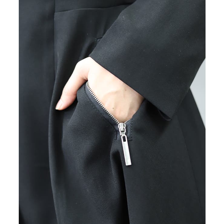 フィッシュテールロングジャケット | axes femme | 詳細画像4 