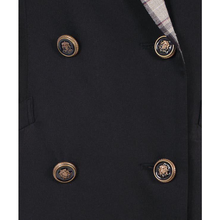 ポイントチェックロングＪＫ | axes femme | 詳細画像17 