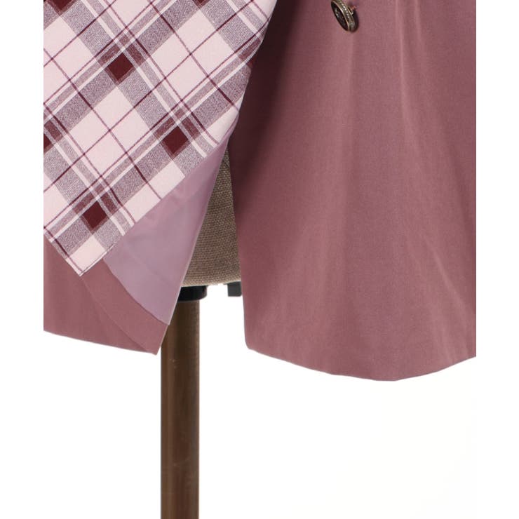 ポイントチェックロングＪＫ | axes femme | 詳細画像28 