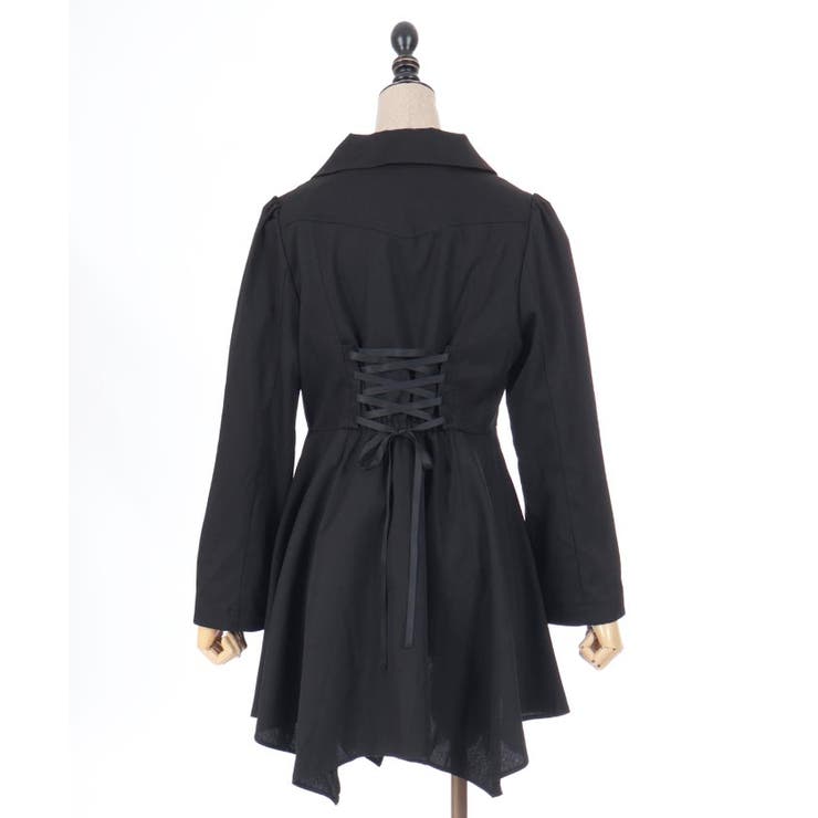 コウモリカラーイレヘムJK[品番：IGAW0005401]｜axes femme