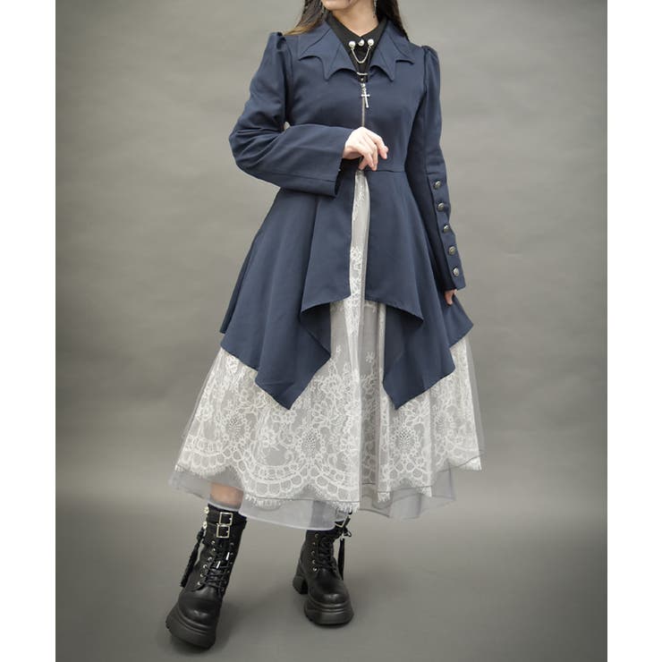 コウモリカラーイレヘムJK[品番：IGAW0005401]｜axes femme