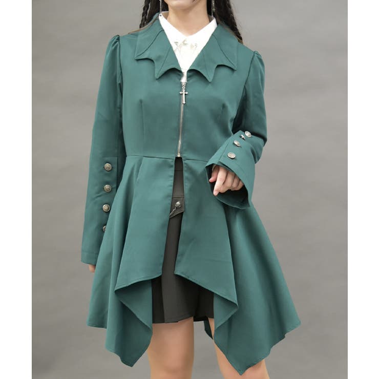 BPN コウモリイレヘムスカート axes femme（アクシーズ ファム） スカート ジップ付イレヘムスカート