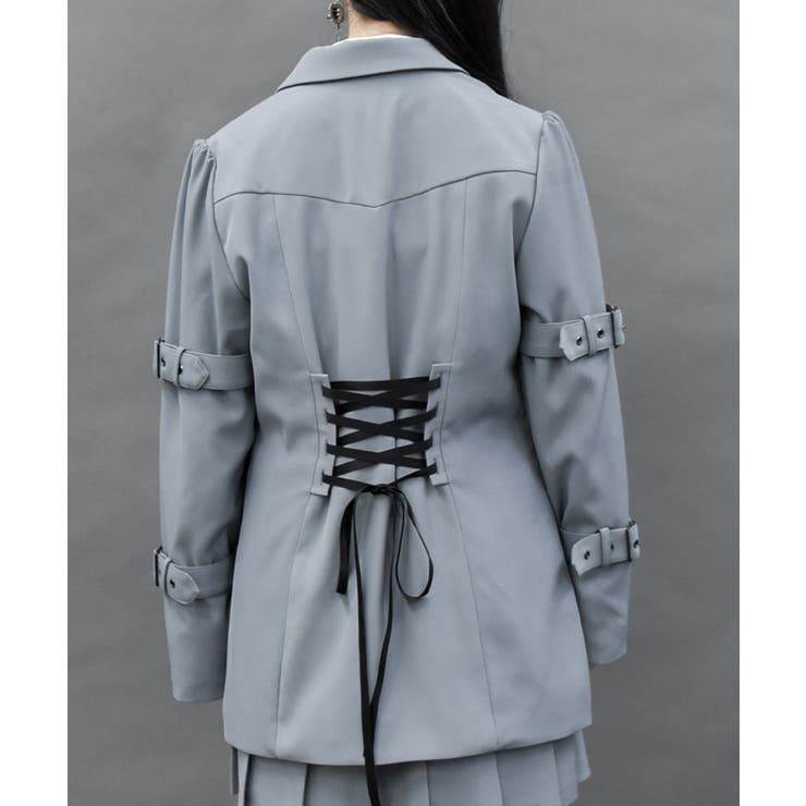 ボンテージデザインジャケット[品番：IGAW0005993]｜axes femme
