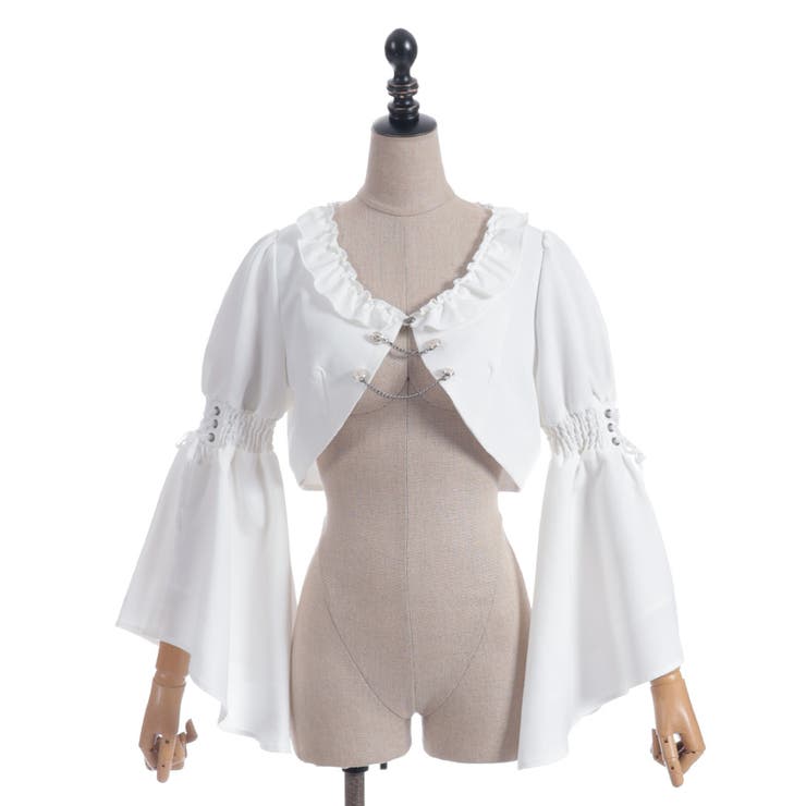 ボレロデザインショートジャケット | axes femme | 詳細画像14 