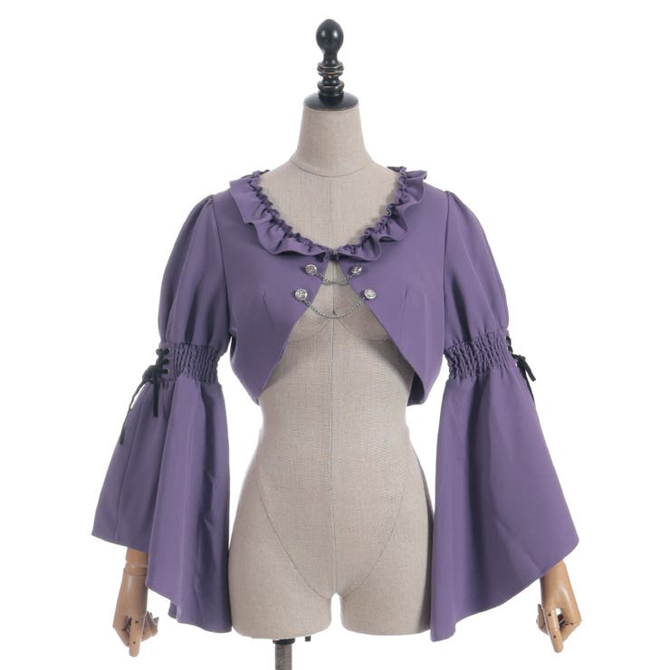 ボレロデザインショートジャケット | axes femme | 詳細画像19 