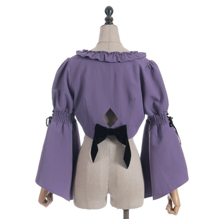 ボレロデザインショートジャケット | axes femme | 詳細画像21 