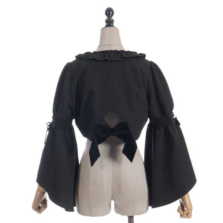 ボレロデザインショートジャケット | axes femme | 詳細画像28 