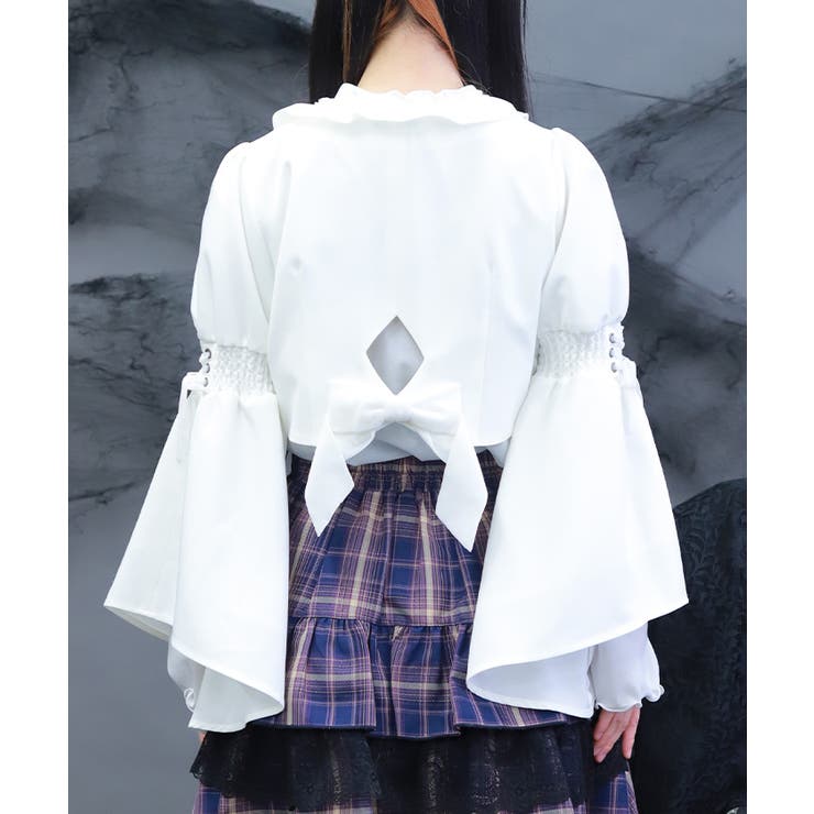 ボレロデザインショートジャケット | axes femme | 詳細画像3 