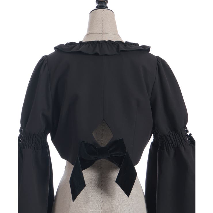 ボレロデザインショートジャケット | axes femme | 詳細画像30 