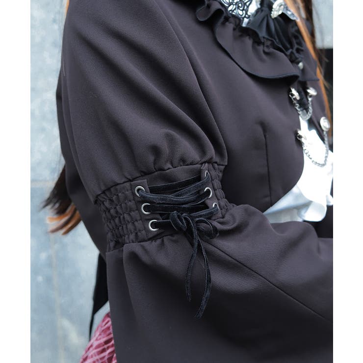 ボレロデザインショートジャケット | axes femme | 詳細画像7 