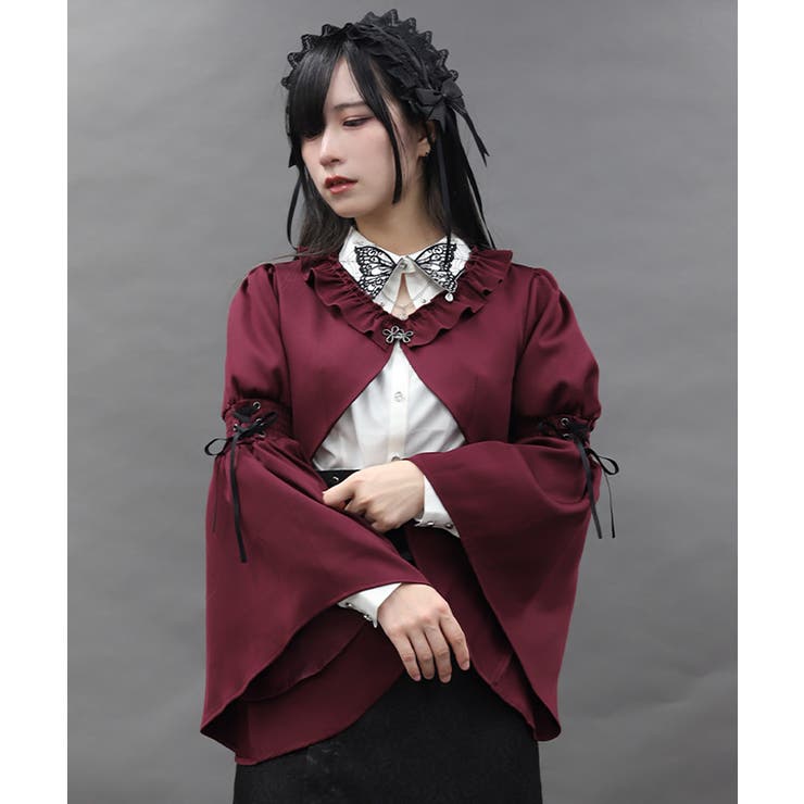 フレアスリーブボレロジャケット | axes femme | 詳細画像13 